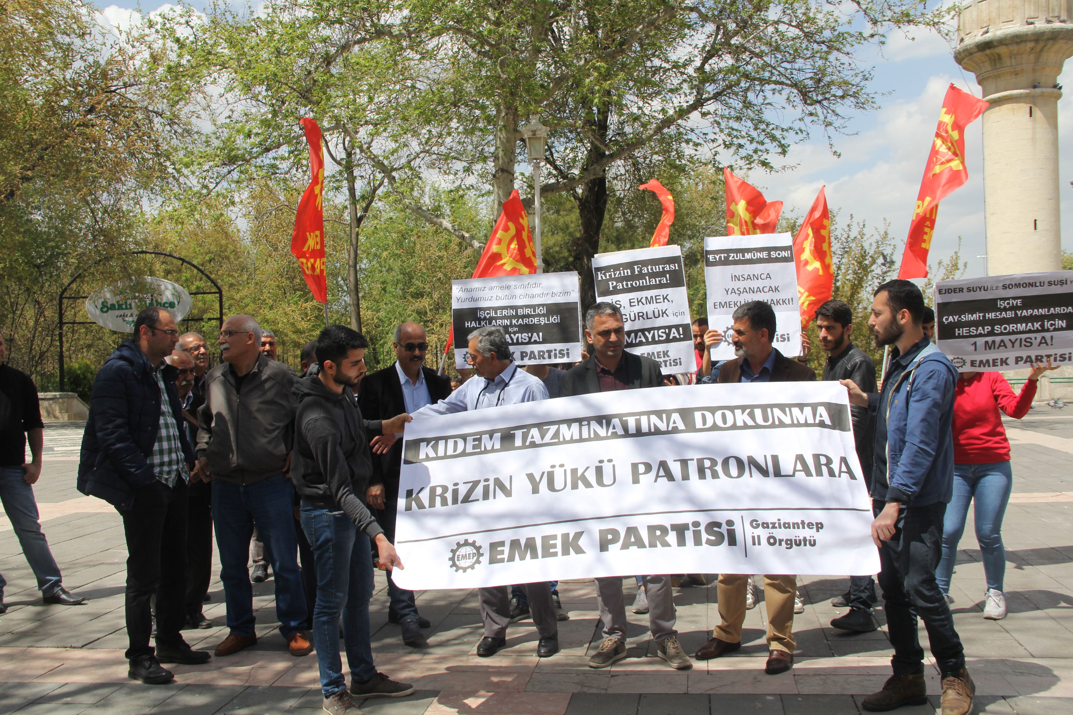Gaziantep,Emek Partisi’nden 1 Mayıs Çağrısı
