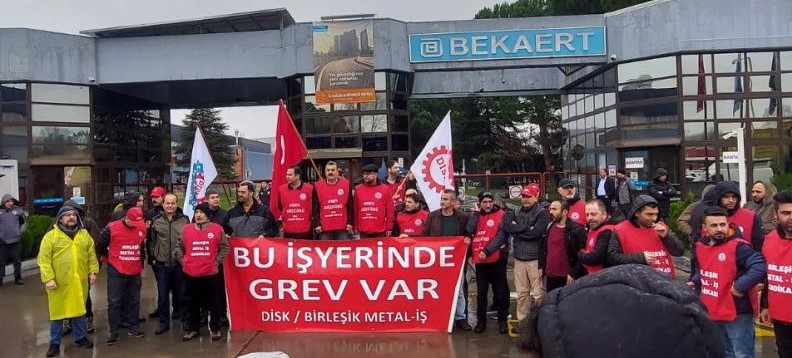 Erdoğan yasaklamıştı, işçiler greve çıktı